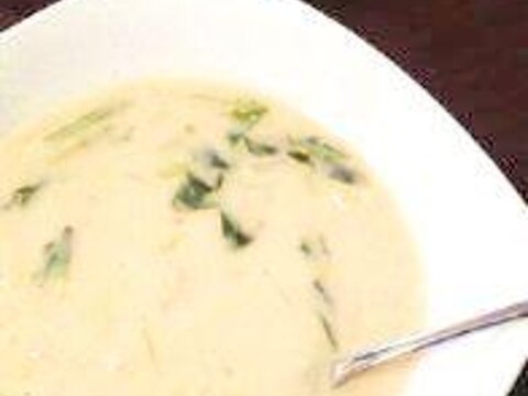 お野菜たっぷり♪豆乳コーンスープ